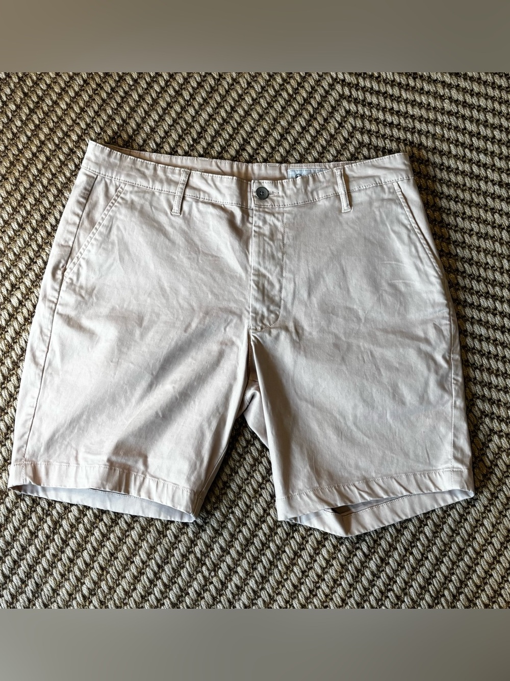 AG Adriano Goldschmied Pink Wonderer Slim Shorts